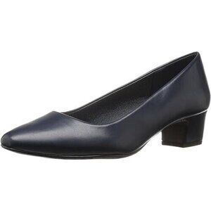Easy Street Women's 7 W Prim Dress Pump Black Workwear